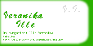 veronika ille business card